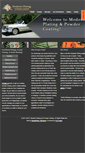 Mobile Screenshot of modestoplating.com